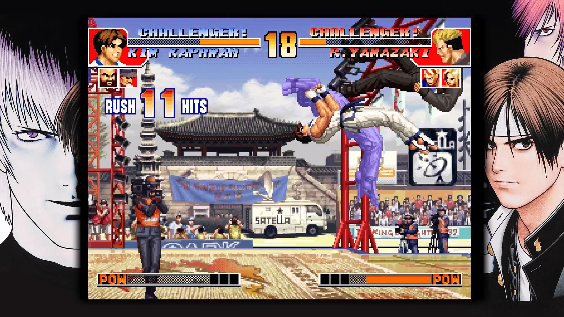 97 king of fighter game